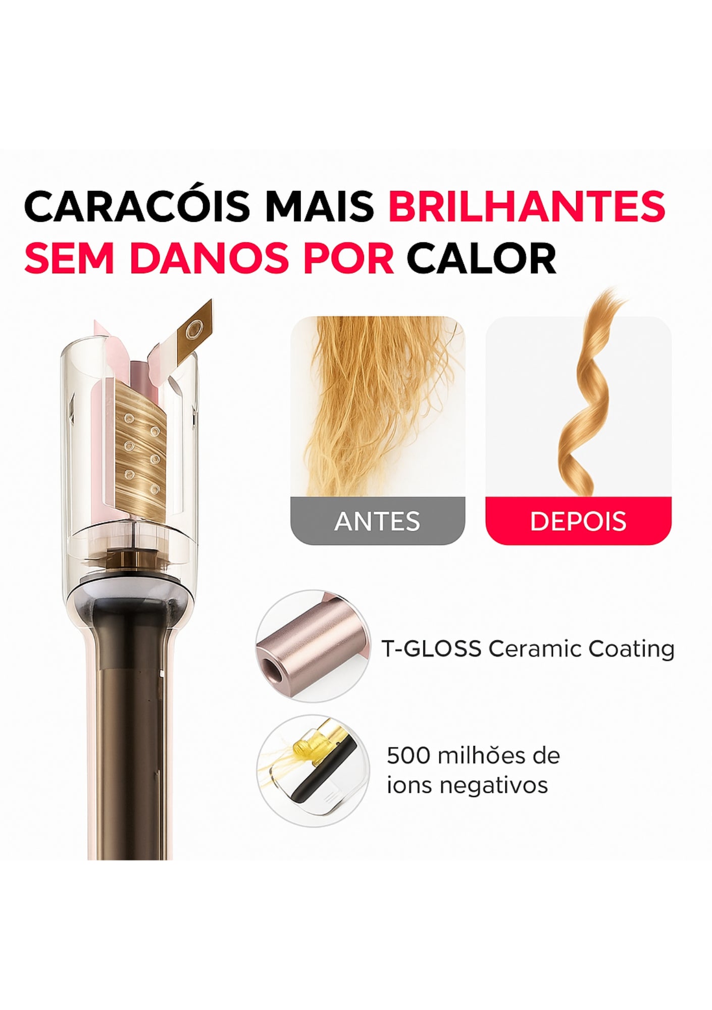 CurlPro – Modelador Automático de Cachos