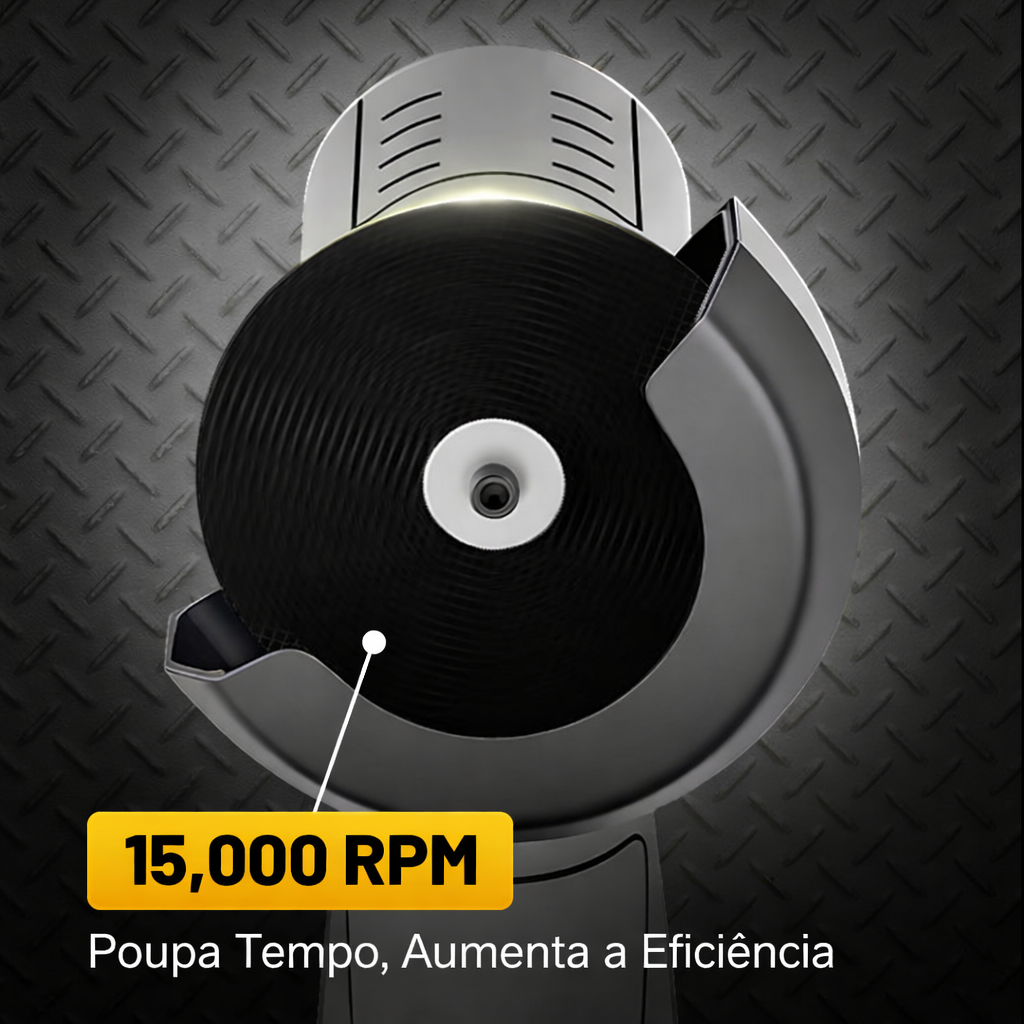 🧰 Mini Rebarbadora 12V Ultra Potente com Disco de Corte Incluído