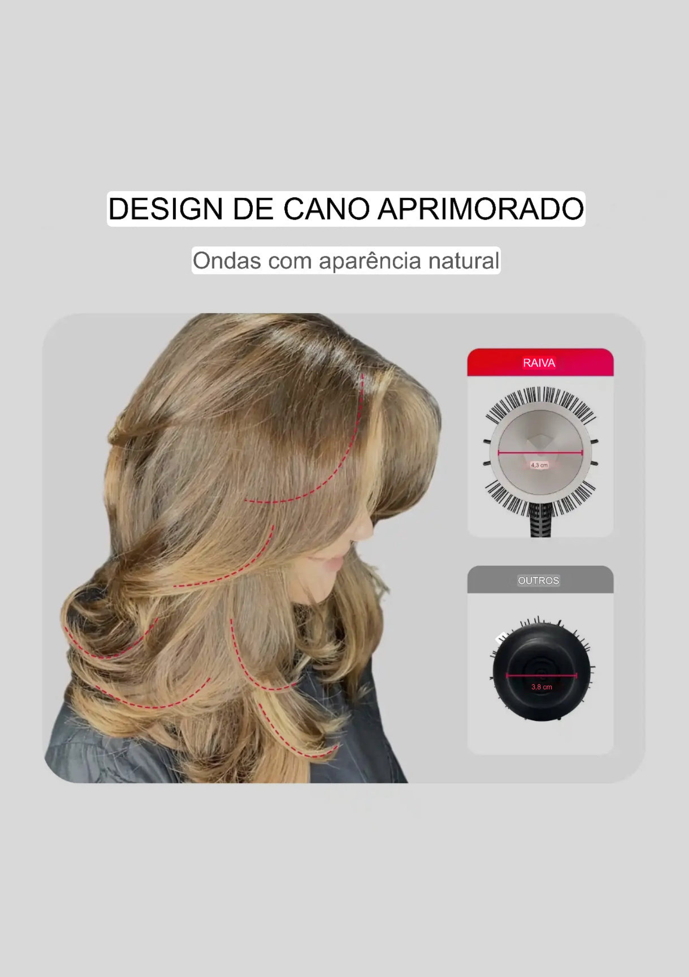 Lunixos Escova Térmica Pro