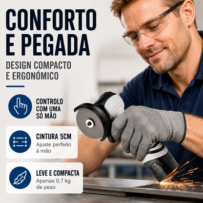 🧰 Mini Rebarbadora Sem Fios 12V de Alta Potência