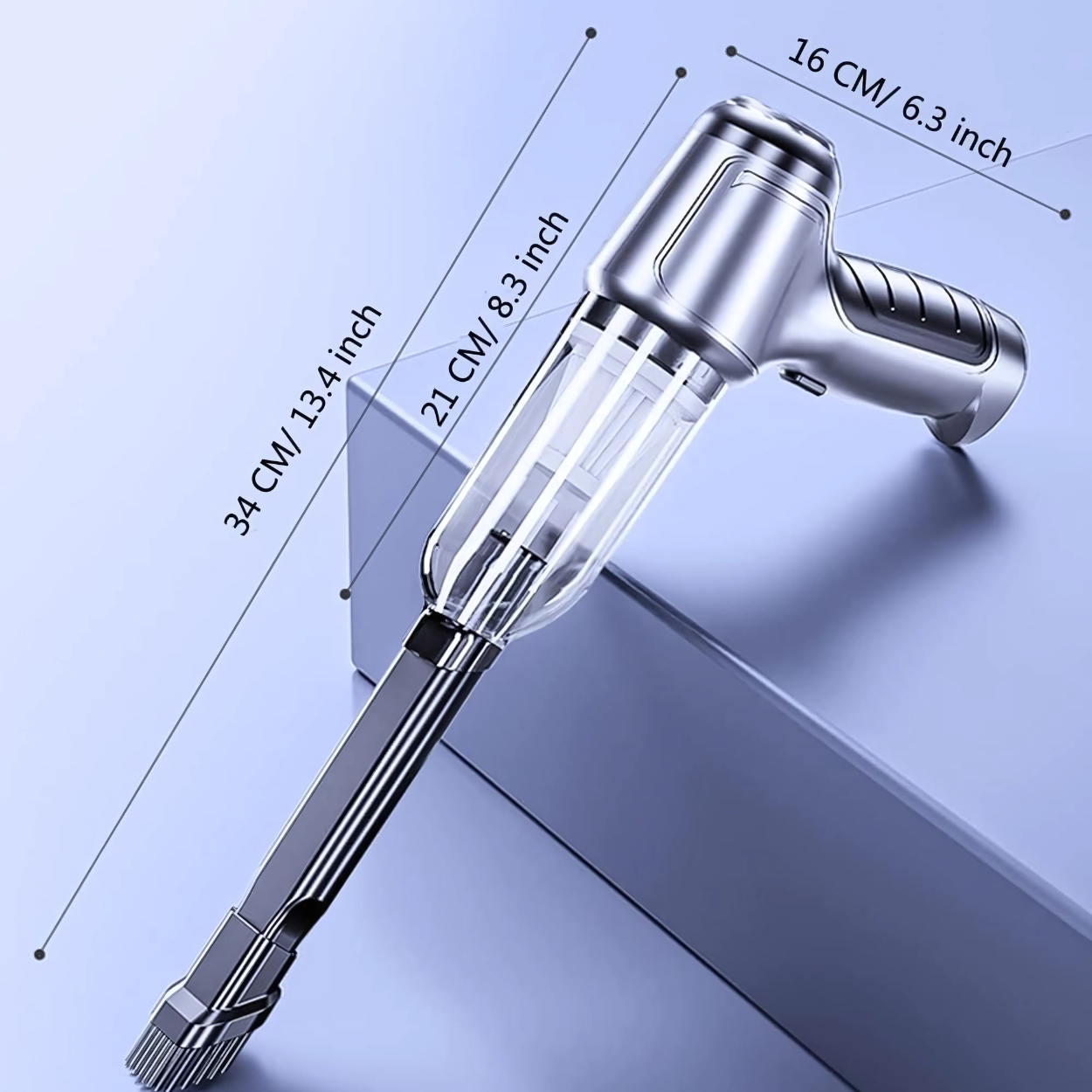 🚗 Aspirador Automóvel Sem Fios Ultra Potente — Limpeza Profunda em Qualquer Lugar