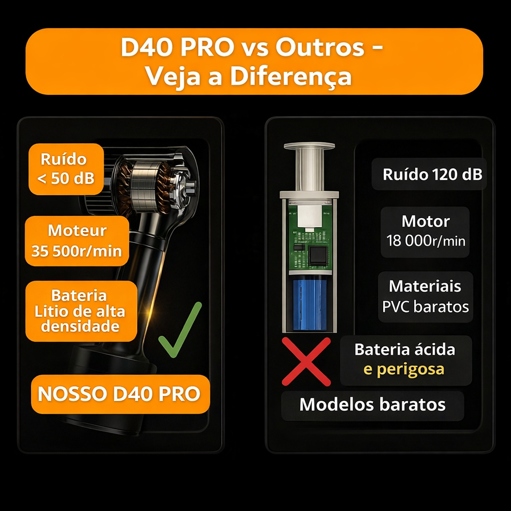 🚗 Aspirador Automóvel Sem Fios Ultra Potente — Limpeza Profunda em Qualquer Lugar