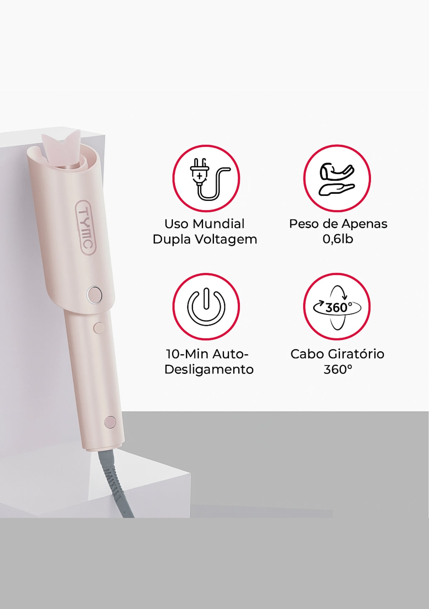 CurlPro – Modelador Automático de Cachos