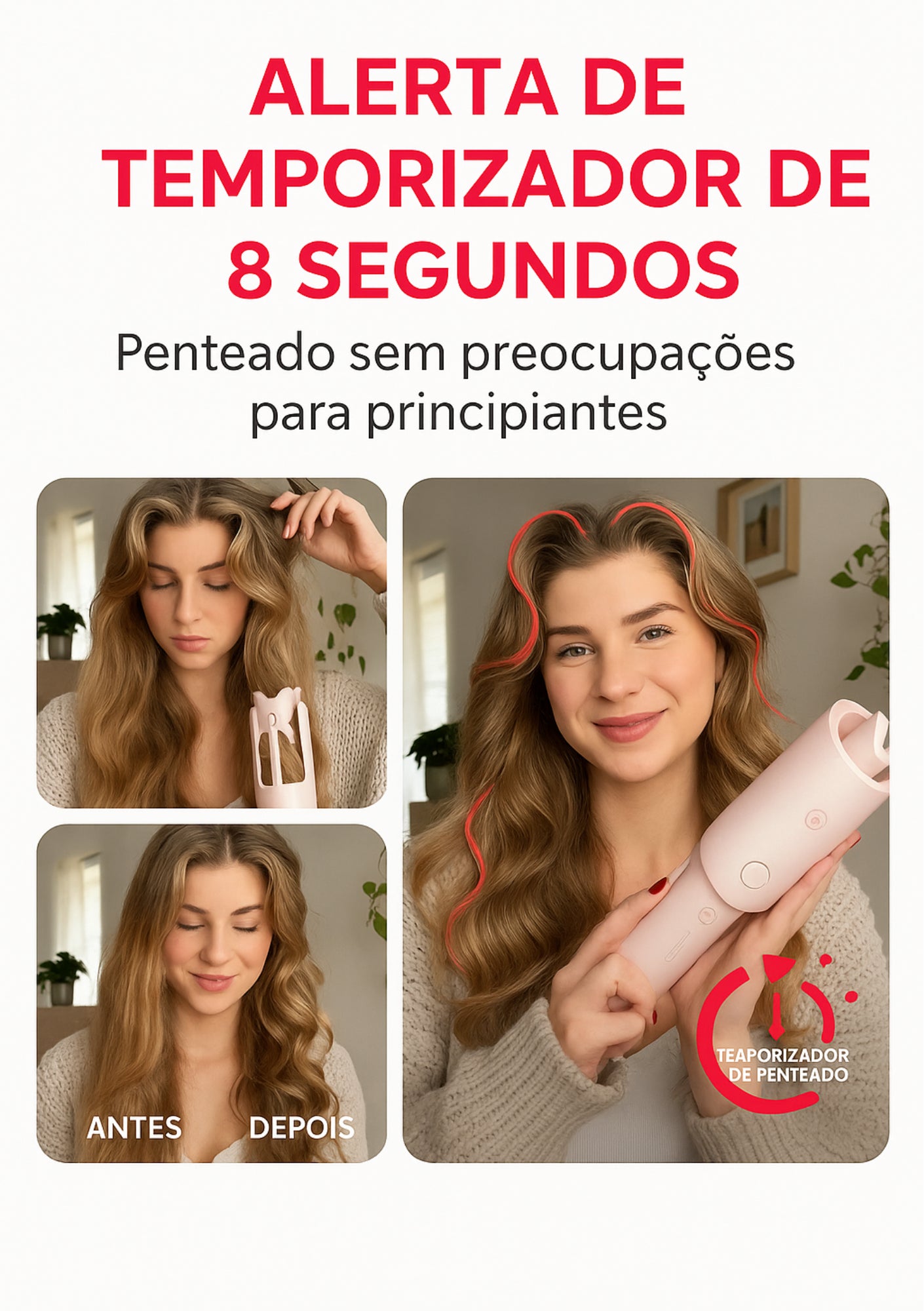 CurlPro – Modelador Automático de Cachos