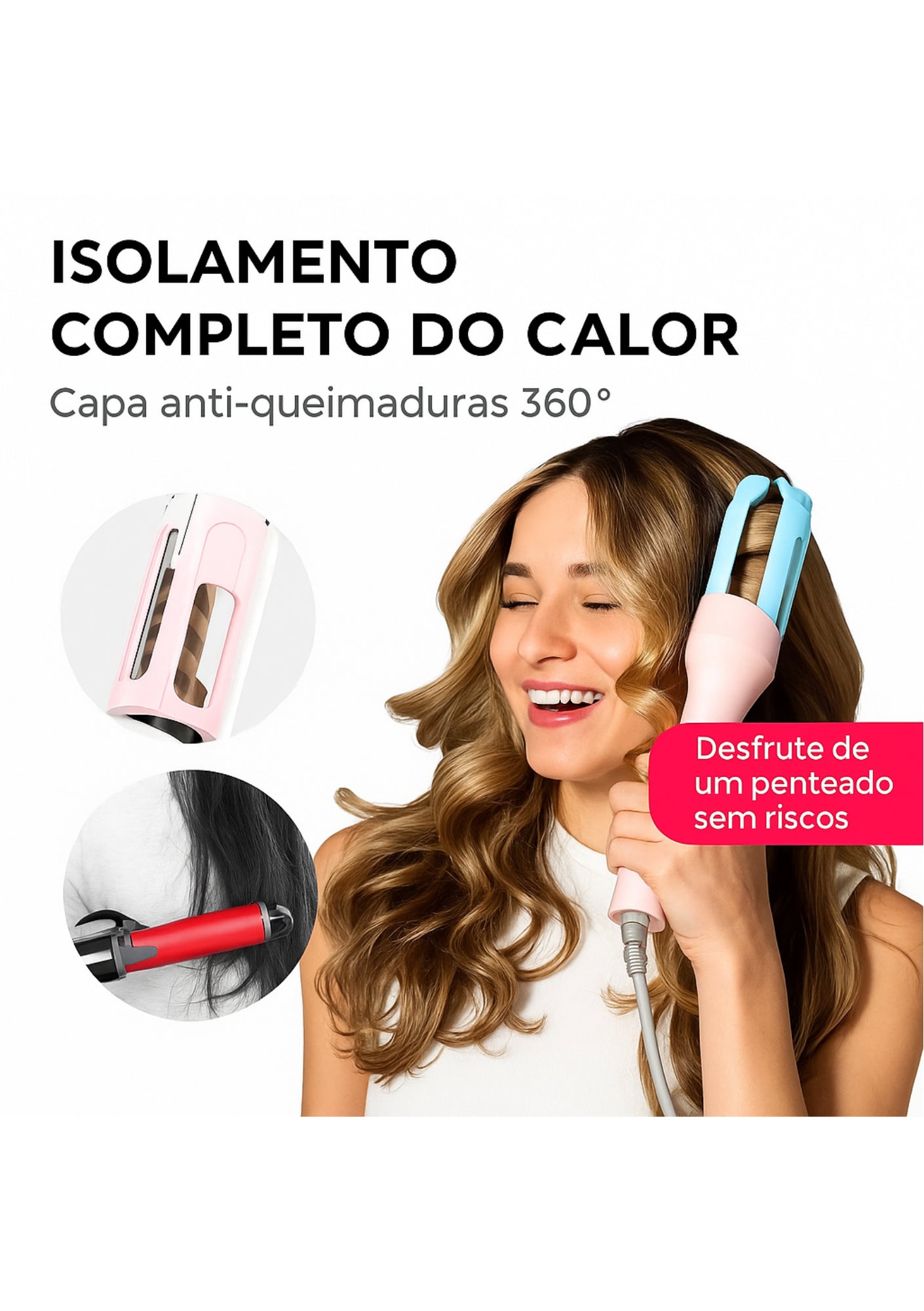 CurlPro – Modelador Automático de Cachos